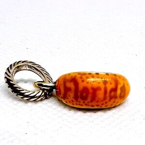 BRIGHTON Florida State Charm, Enameled Orange Slice